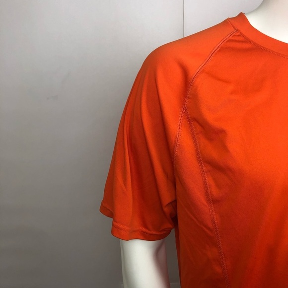 Old Navy Mens Size XL Orange Activewear Tshirt - Picture 5 of 8